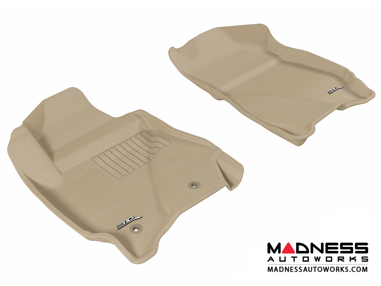 Ford Escape Floor Mats (Set of 2) Front Tan by 3D MAXpider